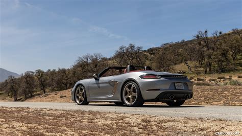 2021 Porsche 718 Boxster GTS 4.0 25 Years (Color: GT Silver) - Rear ...