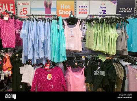 Tesco clothing hi-res stock photography and images - Alamy