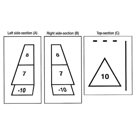 Shuffleboard Court Stencil Set | Item # GA143P – Wolverine Sports