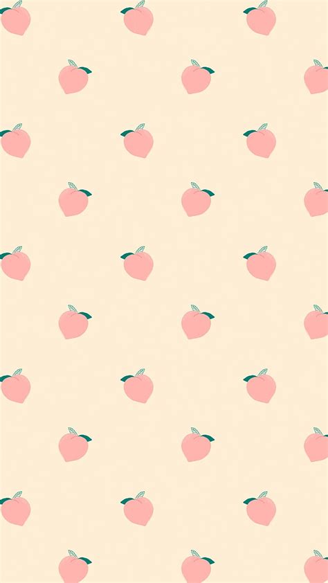 Vector seamless peach pattern pastel, Pastel Peach Aesthetic HD phone wallpaper | Pxfuel