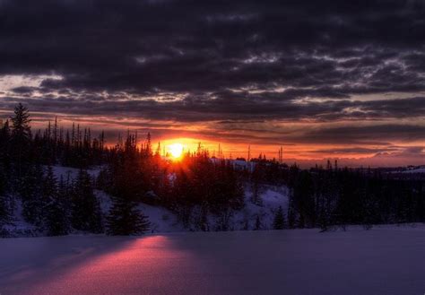 Alaskan sunset | Winter sunset, Sunset, Alaska winter