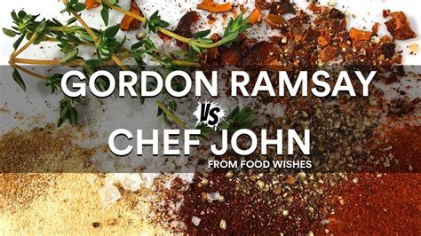 Gordon RAMSAY VS Chef JOHN from Food Wishes 😳😱 Sous Vide BATTLE! | Food wishes, Chef john food ...