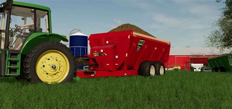 LS22 H&S 5126 Top Shot Manure Spreader v1.0 - Farming Simulator 22 mod, LS22 Mod download!