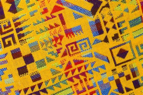 Colorful Mayan Pattern