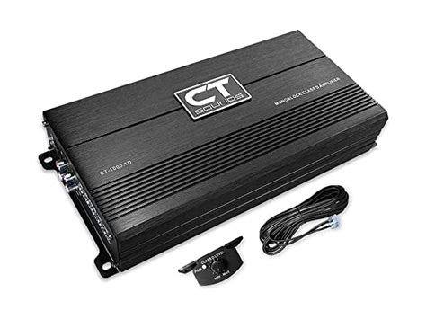 CT-1000.1D Compact Car Amplifier