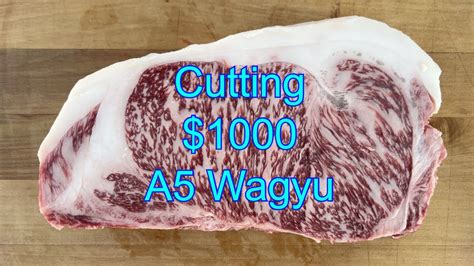$1000 of A5 Wagyu Sirloin steaks #wagyu #bbqbutchernz - YouTube