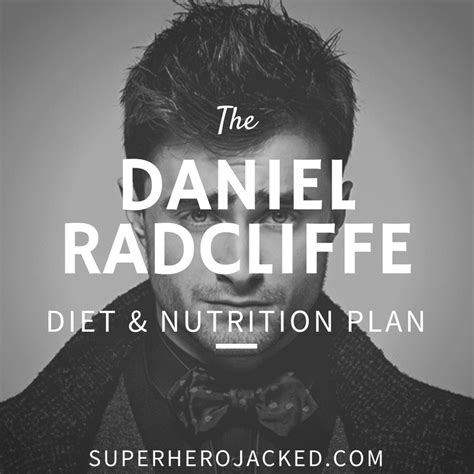 Daniel radcliffe workout routine and diet plan train like harry potter – Artofit