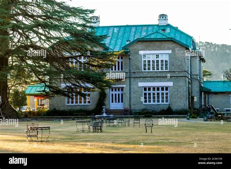 Chail Palace/The Palace Hotel Chail, Himachal Pradesh, India; 30 Dec 2018; a view of the ...