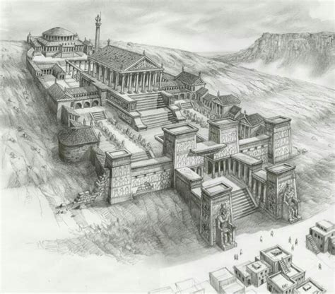 Reconstruction of Alexandria's Library 300 bc - Ancient Encyclopedia