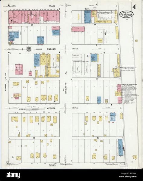 Fort morgan colorado map hi-res stock photography and images - Alamy