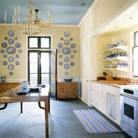 Fetching Images Of Blue And Yellow Kitchen Design And Decoration Ideas ...