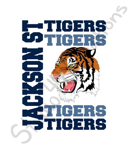 Jackson State Tigers Svg and PNG - Etsy