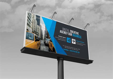 Business Billboard Banner Template 000352 - Template Catalog