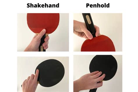 Shakehand vs Penhold: The Two Ping Pong Grip Types Explained – Topspin Central