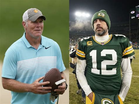 Aaron Rodgers brings up Brett Favre situation amid rumors of retirement