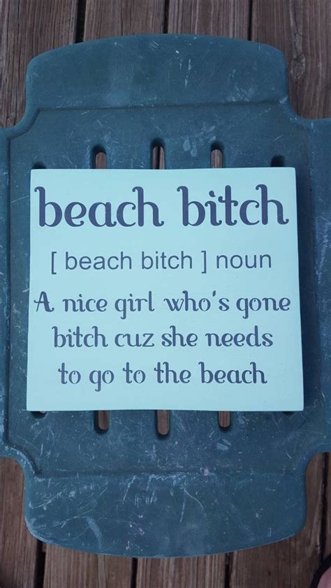 Funny Beach Sign Beach Gift beach decor Beachy sign beach | Etsy