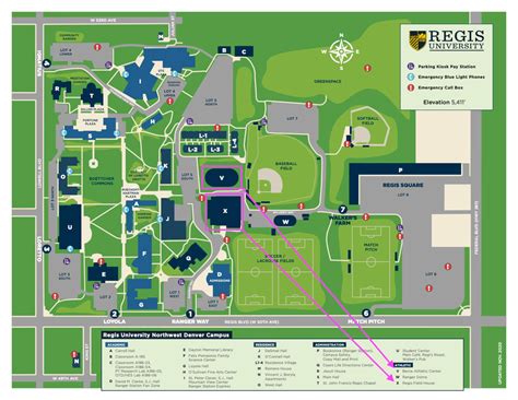 Regis University Campus Map: Navigating Your Way Around Campus Made ...