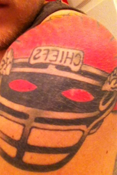 Meet the man who plans to cover his body in Kansas City Chiefs tattoos ...