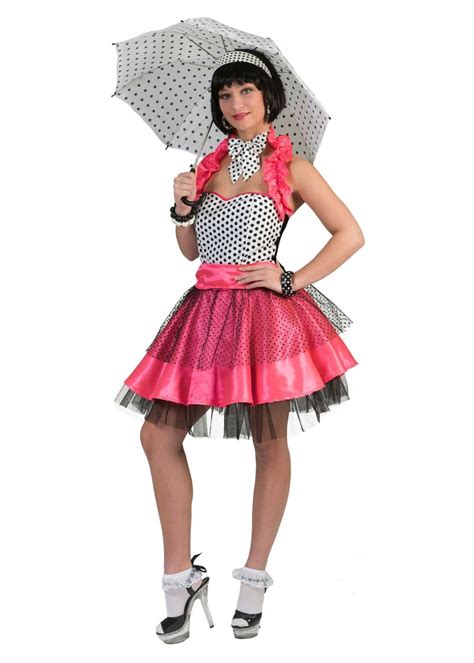 Womens 50s Rock N Roll Dress - 1950s Costumes