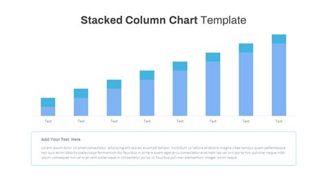 Free Stacked Column Chart Template