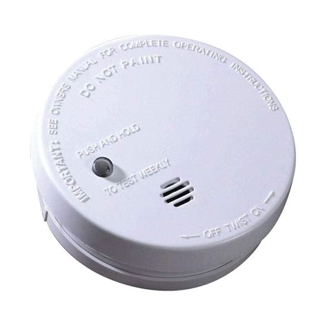 Kidde | Model i9040 Battery-Operated Ionization Sensor Compact Smoke Detector Alarm - Walmart ...