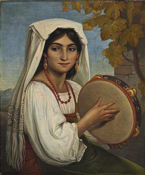 Roman woman with tambourine B149 - Thorvaldsensmuseum