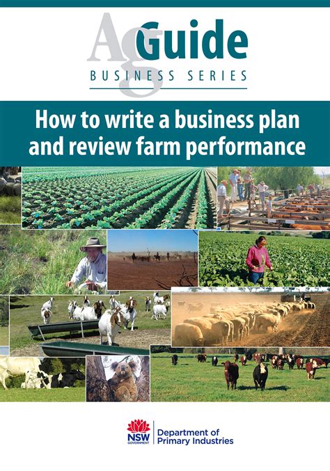 How to write a business plan and review farm performance