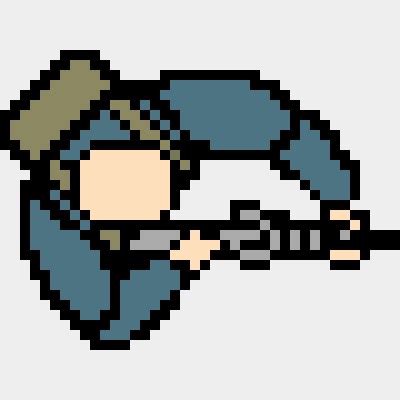 Custom Player Sprite For Top-Down-Shooter | Pixel Art Maker