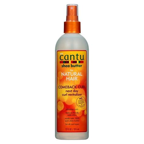 Cantu Natural Hair Comeback Curl Revitalizer Spray 355ml UAE - Zoja