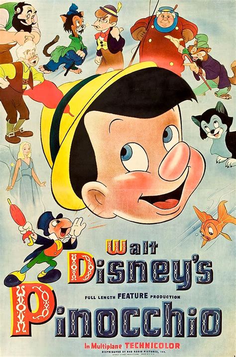 Cartoon Pictures and Video for Pinocchio (1940) | BCDB