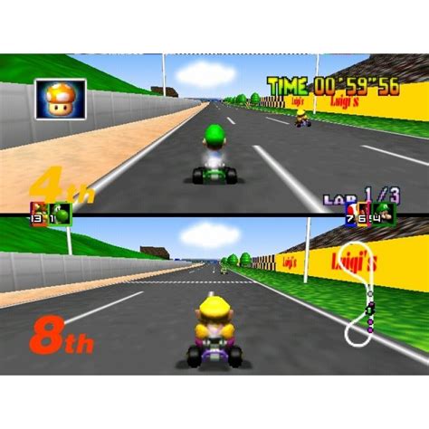 Nintendo 64 Mario Kart 64 - N64 Mario Kart 64 - Game Only