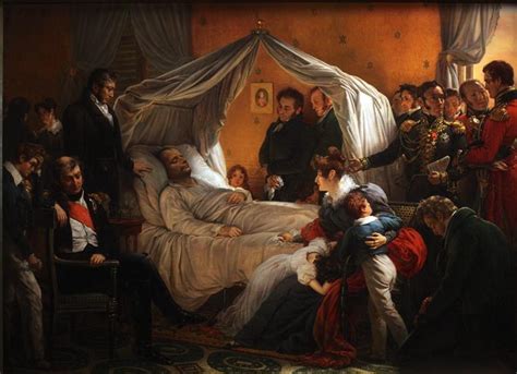 Death of Napoléon, c.1828 - Charles de Steuben - WikiArt.org