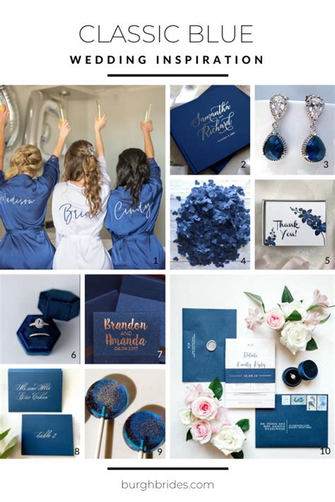 Classic Blue Wedding Inspiration | Burgh Brides