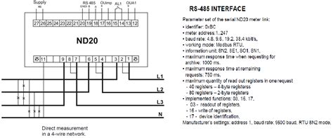 Rs485 modbus rtu - onlinebilla