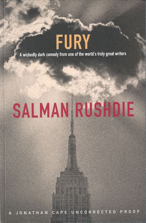 Salman Rushdie: Fury, 2001 - proof copy. £19.50 · Type & Forme