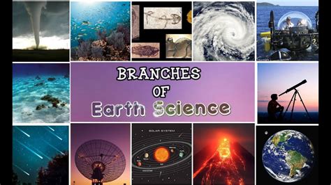 Branches of Earth Science - YouTube