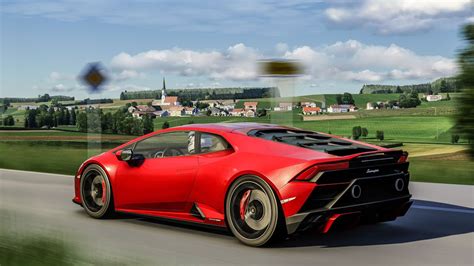 Lamborghini Huracan EVO RWD on countryside roads (Aspertsham) / Assetto ...