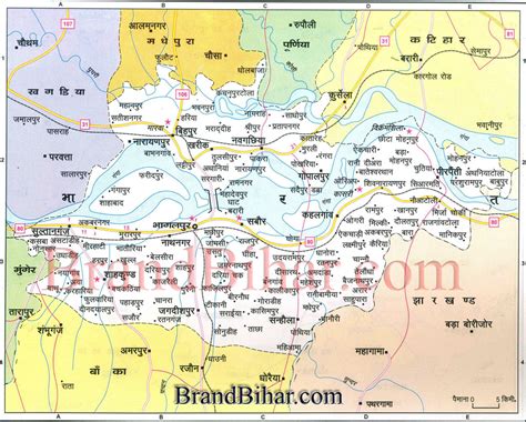 bhagalpur Map of bhagalpur Bihar bhagalpur District Map