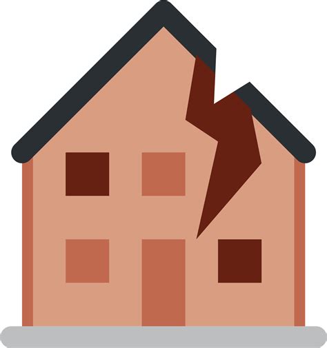 Download Old House - Broken House Emoji Clipart (#1594227) - PinClipart