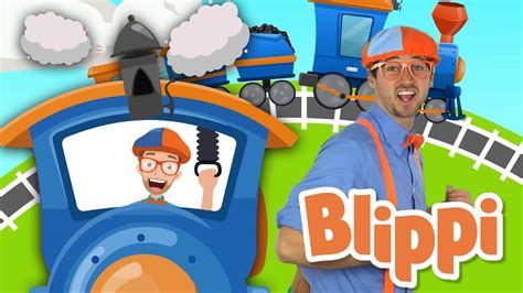 Blippi | Train Song | Blippi | Bedtime Songs with Blippi | Nursery ...