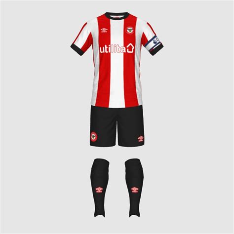 Brentford FC- Home Kit 2023/24 Concept - FIFA 23 Kit Creator Showcase