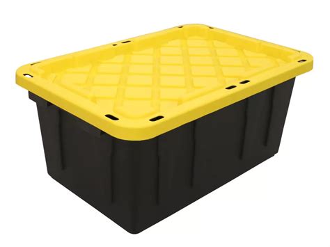 undefined Strong Box in Black/Yellow, 64 L | The Home Depot Canada