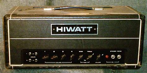 Hiwatt amps