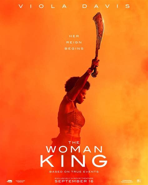 THE WOMAN KING - Poster | Kings movie, Viola davis, See movie