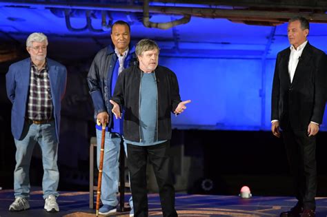 Star Wars Cast Reunion at Galaxy's Edge Disneyland Opening | POPSUGAR Celebrity