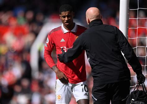 Manchester United release statement on Marcus Rashford injury