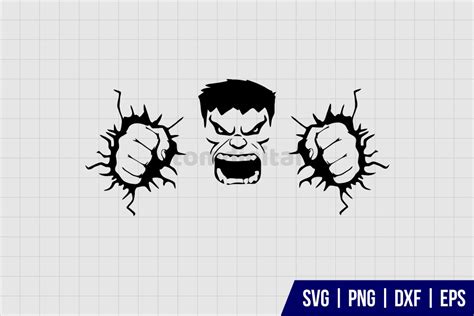 Hulk Smash SVG - Gravectory