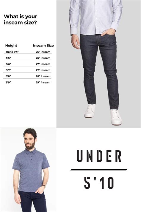 Inseam Sizes for Short Men Jeans | Mens dress pants, Mens fashion casual outfits, Mens shorts