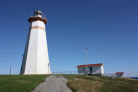 HD wallpaper: Lighthouse, Cape Ray Lighthouse, newfoundland, canada ...