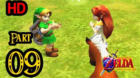 Zelda Ocarina of Time 3D 100% Walkthrough 1080p HD Part 9 - Lon Lon Ranch - Epona's Song - Malon ...